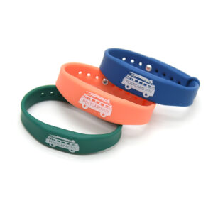 125KHz Silicone RFID NFC Festival Wristbands at Music Festivals