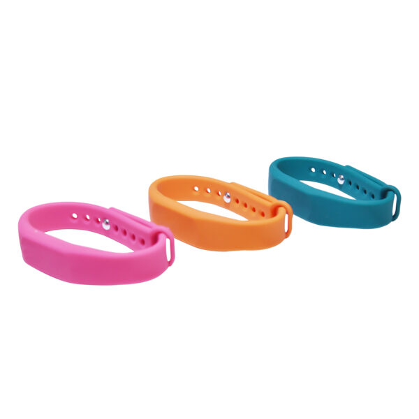 Adjustable Waterproof Silicone RFID Access Control Hotel Wristbands - Image 2