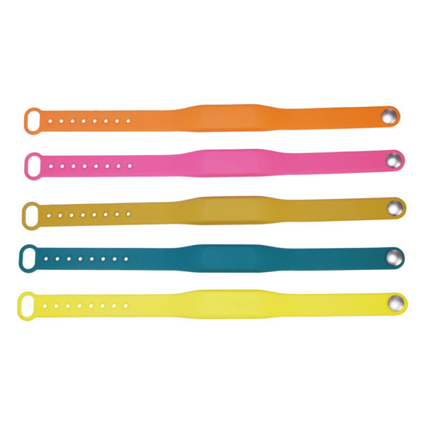 Adjustable Waterproof Silicone RFID Access Control Hotel Wristbands - Image 6
