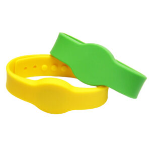 Adjustable Size Custom RFID Silicone Wristband