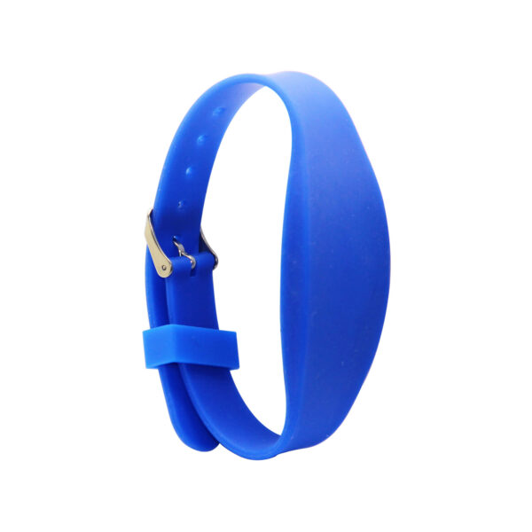 Custom RFID Silicone Bracelets with Adjustable Metal Clasp - Image 8
