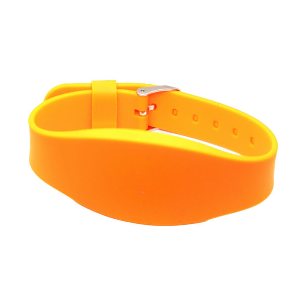 Custom RFID Silicone Bracelets with Adjustable Metal Clasp - Image 6