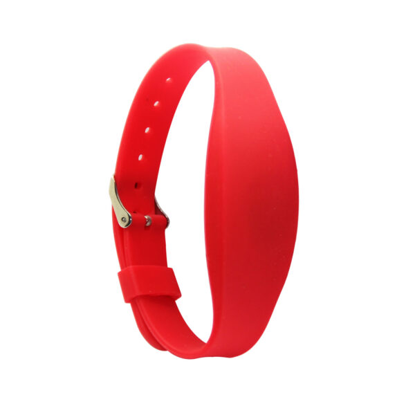 Custom RFID Silicone Bracelets with Adjustable Metal Clasp - Image 11