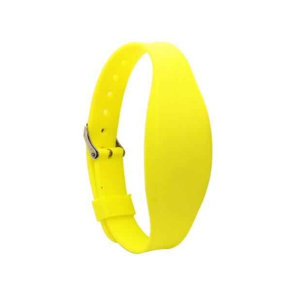 Custom RFID Silicone Bracelets with Adjustable Metal Clasp - Image 9