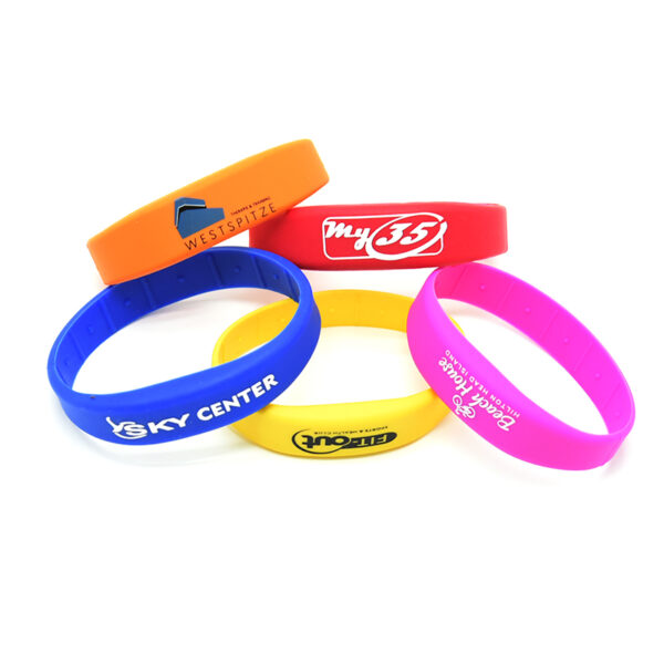 Custom Silicone RFID Festival Wristbands - Image 2