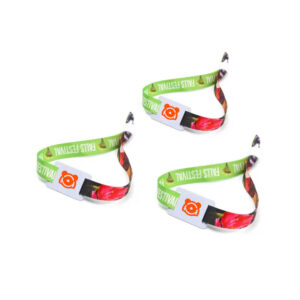 RFID Printed Fabric Wristbands