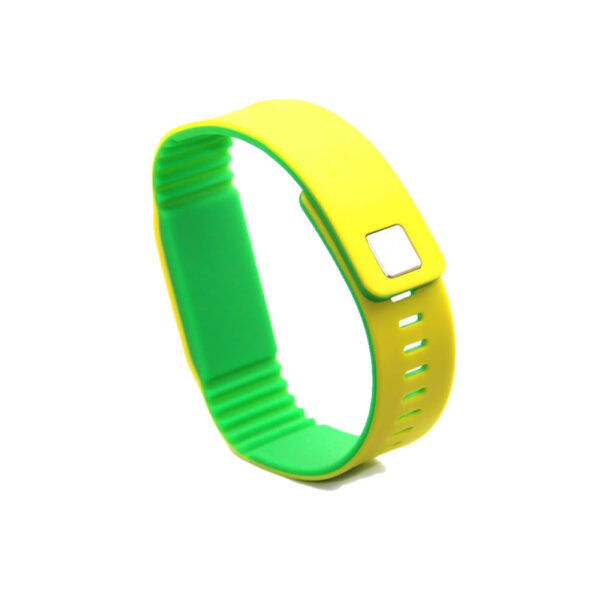 Adjustable Silicone Custom NFC Wristband for Events - Image 3