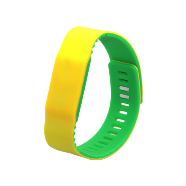Adjustable Silicone Custom NFC Wristband for Events - Image 2