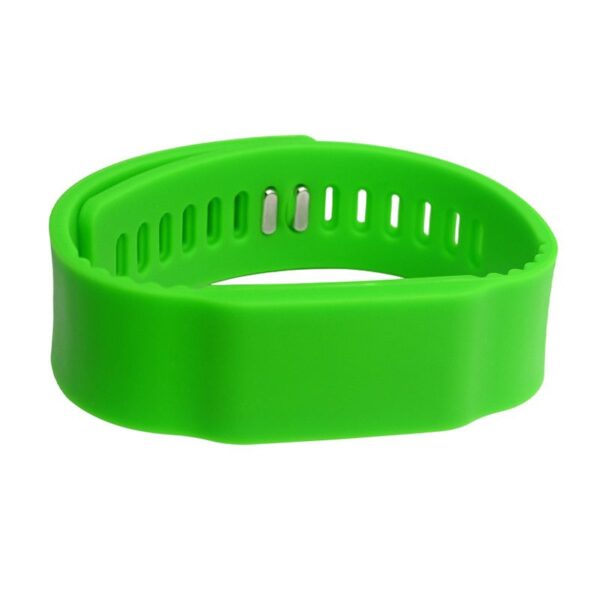 Adjustable Silicone Custom NFC Wristband for Events - Image 9