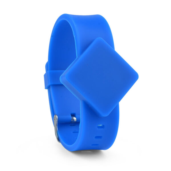 Silicone RFID Custom Wristbands with Metal Clasp - Image 3