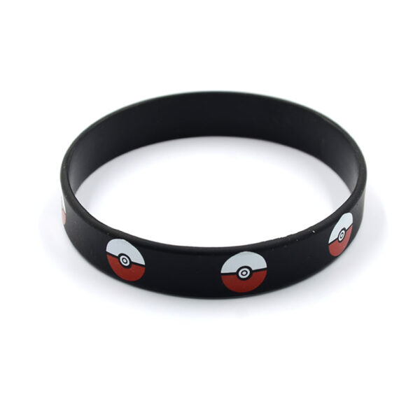 Debossed and Color Filled Nice Waterproof Silicone Bracelets - Image 10
