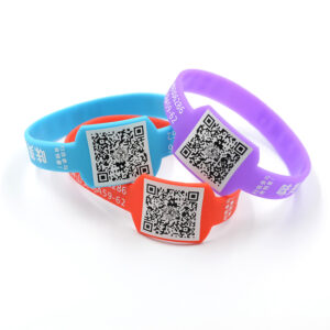 Silicone QR Bracelet Rubber Band Wrist