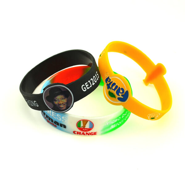 Silicone Men's Engraved Bracelet - Image 12