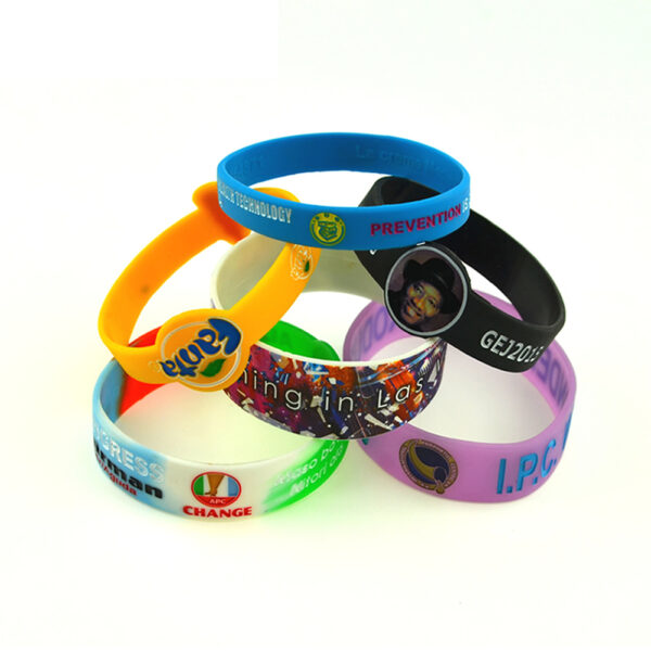 Silicone Men's Engraved Bracelet - Image 10