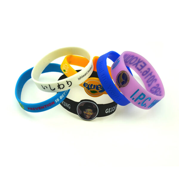 Silicone Men's Engraved Bracelet - Image 6