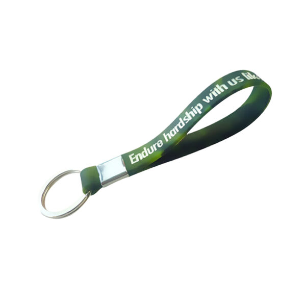 Elastic Silicone Bracelet Keychain - Image 7