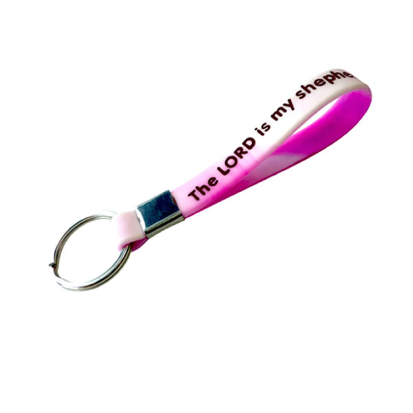 Elastic Silicone Bracelet Keychain - Image 6