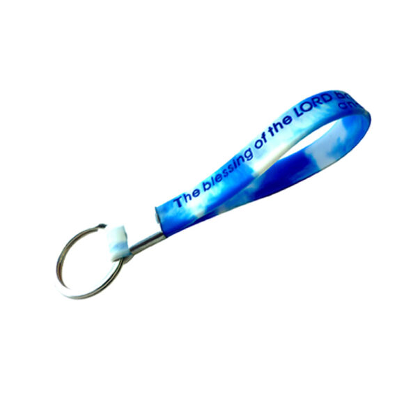 Elastic Silicone Bracelet Keychain - Image 5