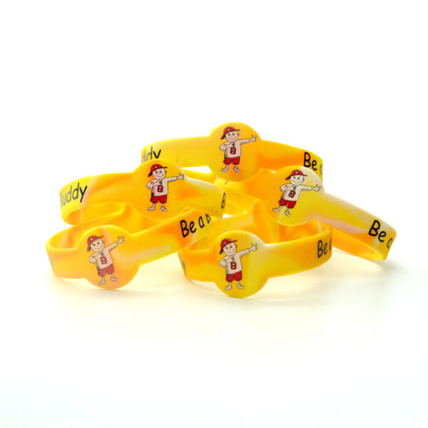Custom Silicone Thank You Bracelet - Image 3