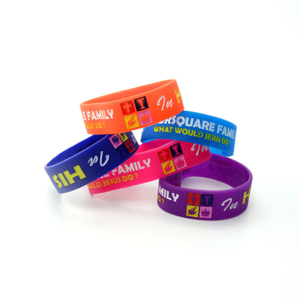 Customized Silicone Mothers Day Mom Bracelet - Image 5