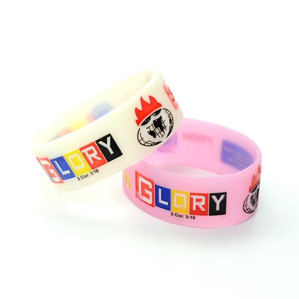 Customized Silicone Mothers Day Mom Bracelet - Image 12