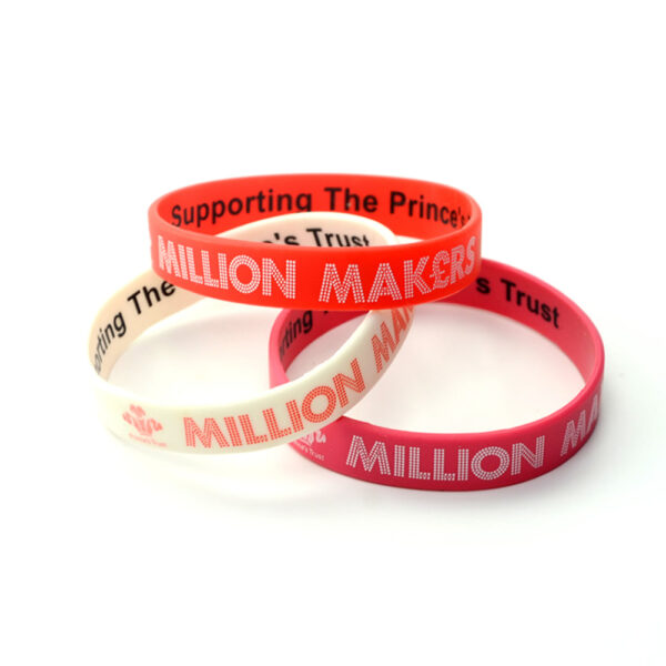 Custom Silicone Thank You Bracelet - Image 6