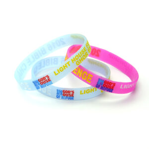 Custom Made Silicone Festival Wristbands