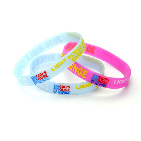 Custom Made Silicone Festival Wristbands