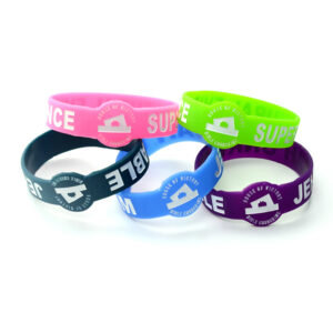 Customized Silicone Mothers Day Mom Bracelet