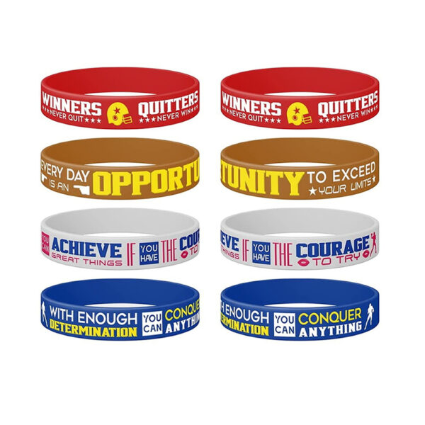 Cheap Wristband Silicone Wrist Bands for Men - Image 8