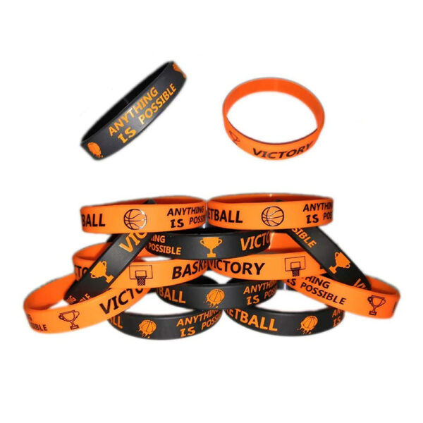 Cheap Wristband Silicone Wrist Bands for Men - Image 2