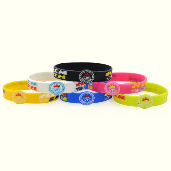Custom Made Silicone Festival Wristbands - Image 3