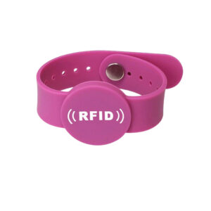 Adjustable Customizable PVC RFID Wristband Bracelet – Water Park/Music Festival/Event Ticket Electronic Identification