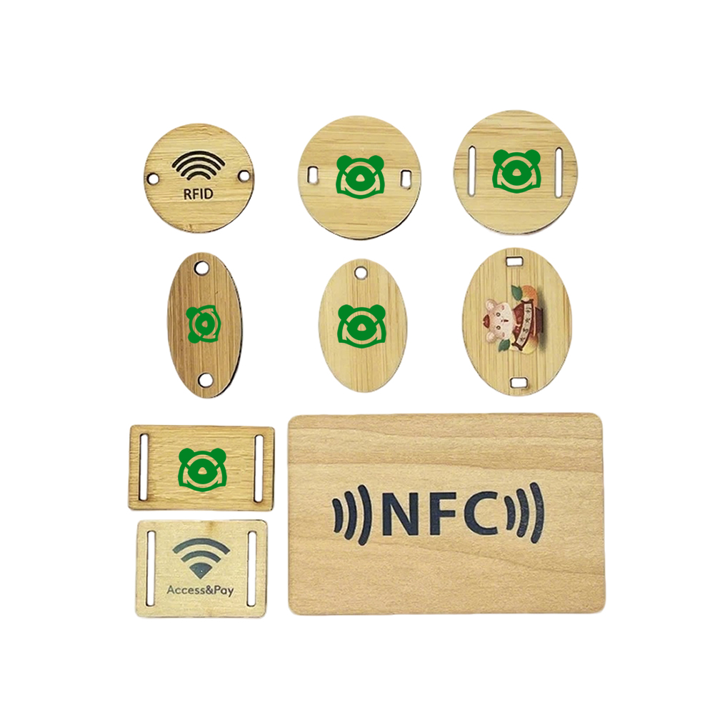 Bulk Custom Fabric Bracelet with RFID Wooden Card - Festival-Proof for Contactless Access, NFC Data & Adjustable Fit - Image 10