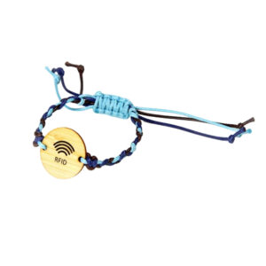 Smart NFC Fabric Bracelets and Personalized Laser Engraved Wooden RFID Cards - Contactless & Printed for Concerts & Events