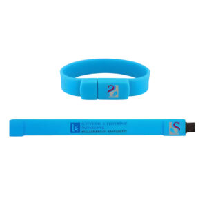 Wearable USB Flash Drive Wristbands with Laser Engraved Logos