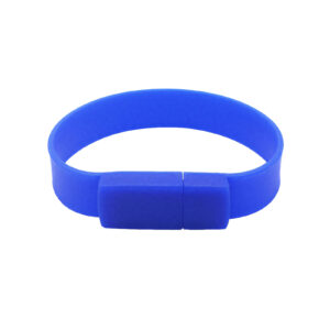 Custom Printed Silicone Wristband USB Flash Drives for Promotional Gifts