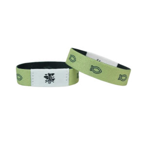 Personalized Smart RFID Cloth Wristband for Hotel Access