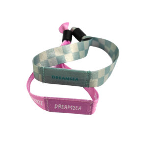 Woven Cloth RFID Wristband with Proximity Chip for Music Festivals