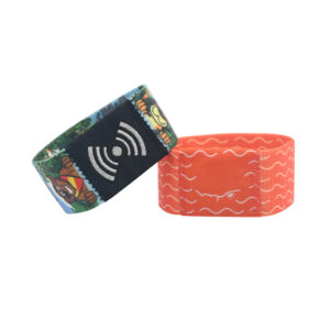 Personalised Cloth RFID Wristband for Hotel Key Access
