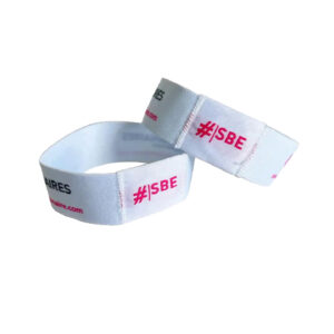 Woven Festival RFID Bracelet with Elastic Weave Design