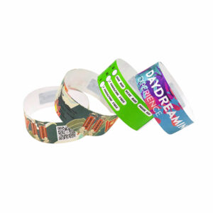 Disposable Thermal Paper RFID Wristband Waterproof Inlay