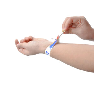 Hospital Patient Paper RFID Wristband Disposable Allergy Alert